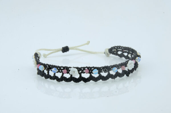 Frischwasser Muschel Armband - Blumen Armband - Edelstein Schmuck