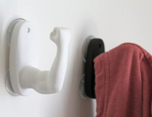 Armstrong Handtuchhalter mit Saugnapf für Küche Bad WC - Halterung .