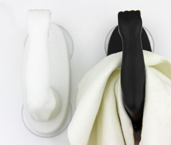 Armstrong Handtuchhalter mit Saugnapf für Küche Bad WC - Halterung h