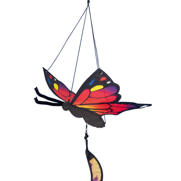Windspiel Butterfly Twister - Schmetterling mit Spirale zum Aufhängen