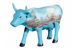 Cowparade Giovanni Antonio - Dogenpalast Canaletto Kunstwerk Cowparade