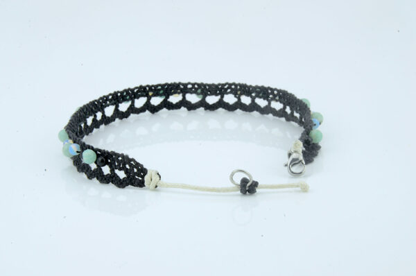 Amazonit Fußkettchen - Edelstein Fußkette