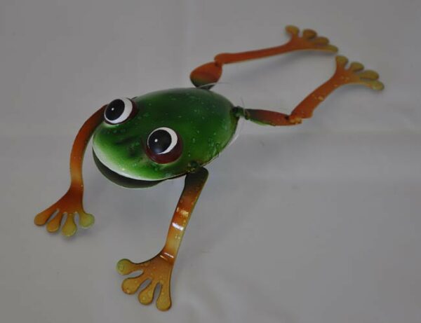 Metall Frosch Colorado Frog - Frösche Dekoration für den Außenbereich