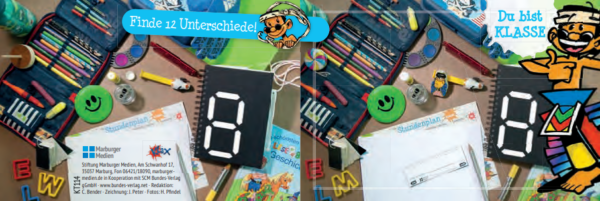 Doppelkarte Du bist klasse - für Schulkinder – Bild 2