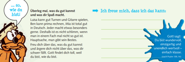 Doppelkarte Du bist klasse - für Schulkinder – Bild 3