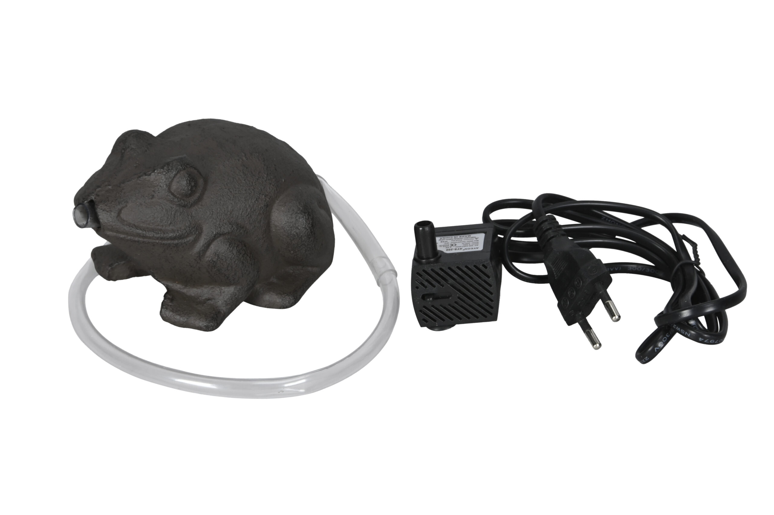 Frosch Wasserspeier - Teichfigur Gusseisen