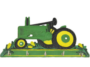 Garderobe Trecker - Traktor Schlüsselbrett aus Gusseisen - Geschenk für Traktorfans