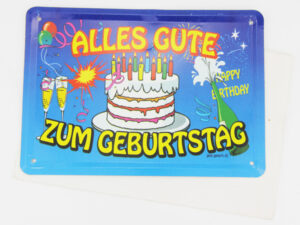 Geburtstag - Gratulation