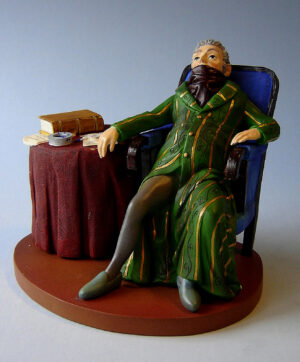 Honoré Daumier Skulptur Notar - Museums Skulptur le Notaire