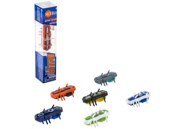 Hexbugs Nano Nitro Miniroboter - Krabbler Roboterinsekt, Schnelle Mikro Nano-Bots.