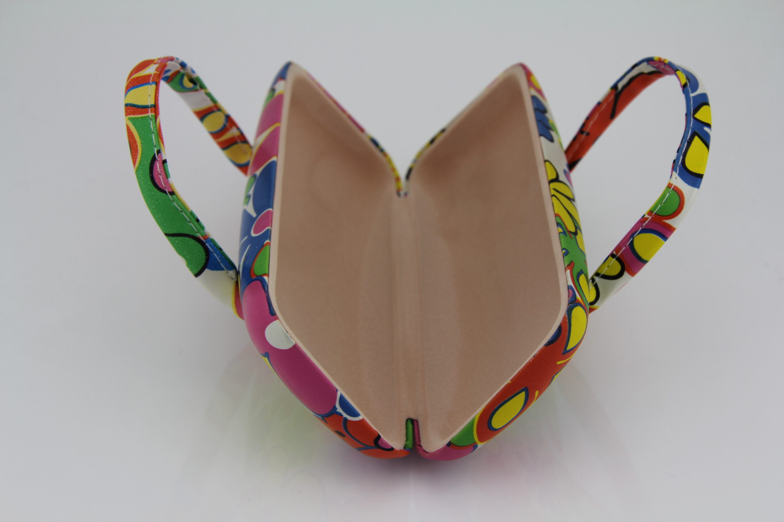 B Baosity Brillenetui Brillenbox Handtaschen-Design Hartschale mit Henkel
