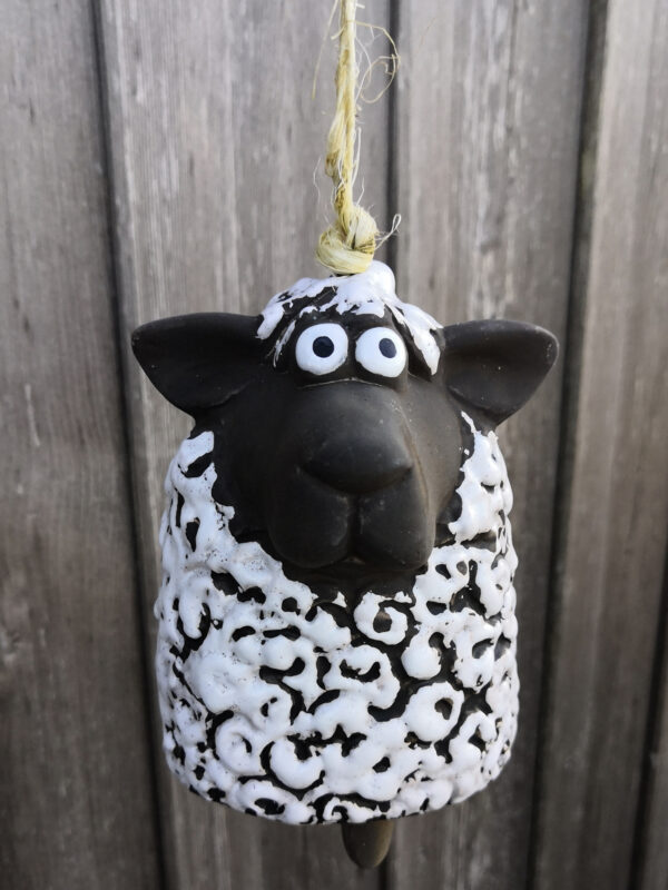 Keramik Glocke Schaf Glocke zum Hängen