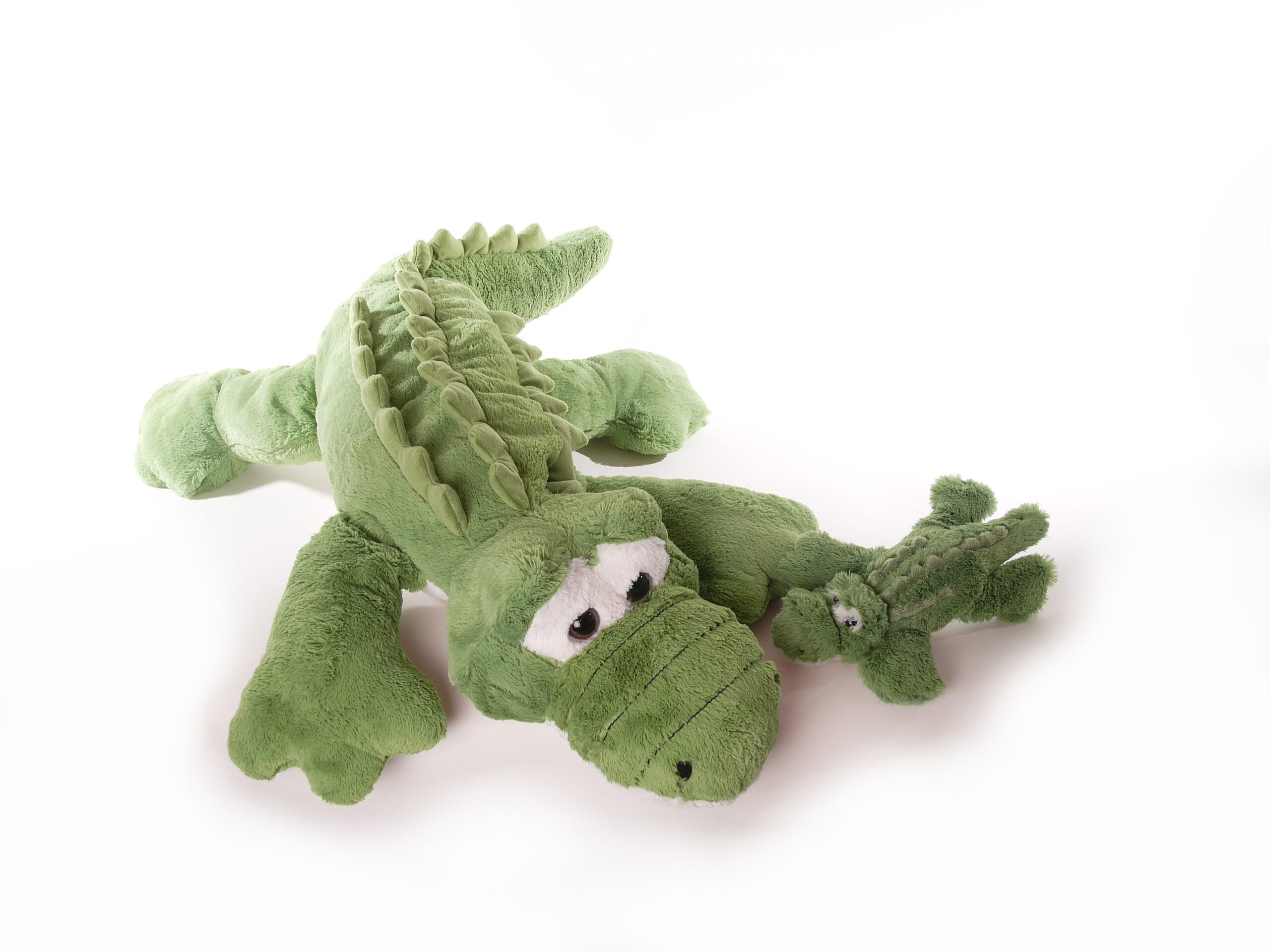 XXL Kuscheltier Krokodil Kroko Schmusetier - Riesen Plüschtier - Super Soft Plüsch - Schmusetier Spielzeug aus schadstofffreiem Material