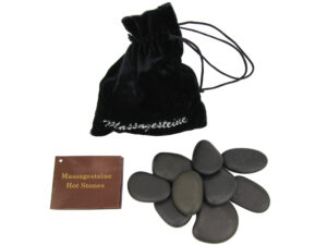 Massagesteine im Geschenkbeutel - 9 Hot Stones