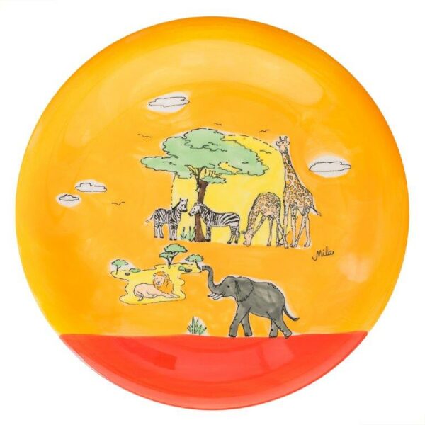 Mila Afrika Teller Safari - Geschirr - Keramik 84211