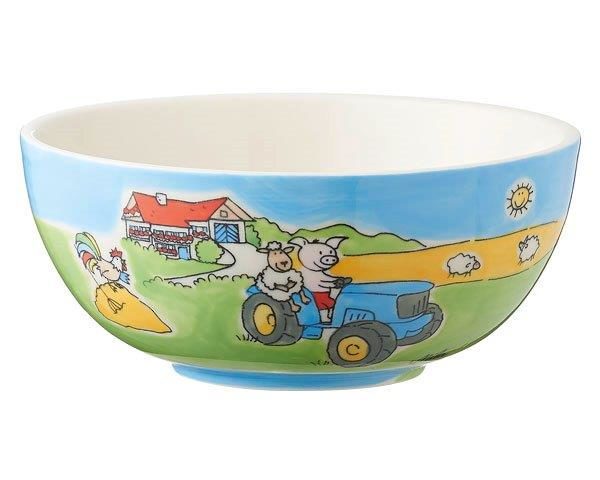 Mila Bauernhof Kinderschale - Schale - Keramik Geschirr