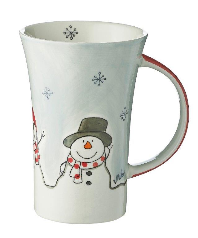 Mila Cool Friends Coffee Pot 500 ml XXL Schneemann Becher