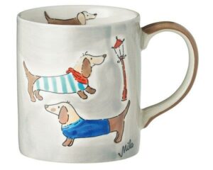 Mila Dackel Becher - 280 ml - Tasse - Keramik 80201