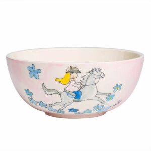 Mila Galopp Kinderschale - Müslischale - Eisschale - Pferd mit Reiterin 96216