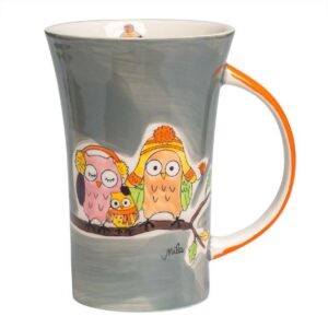 Mila Eulen Familie Piepmatz Coffee Pot - Keramik - Becher - 500 ml 82213