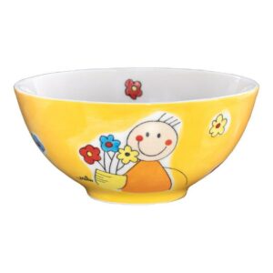 Mila Flowerboy Schale - Keramik - Müslischale Blumenmännchen 85238