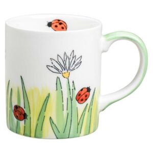 Mila Frühlingserwachen Becher - 280 ml - Keramik - Marienkäfer Becher 80225
