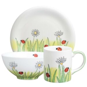 Mila Frühlingserwachen Sammler Set Marienkäfer - Becher + Teller + Schale -5555225