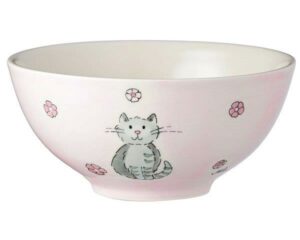 Mila Katze Mia Schale - Geschirr - Keramik - Katze Schale rosa 85204