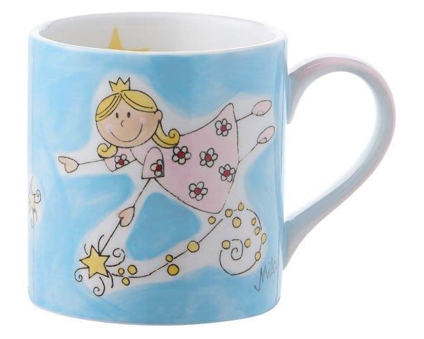 Mila Sternenstaub Kinderbecher - 180 ml - Tasse - Henkelbecher - Keramik