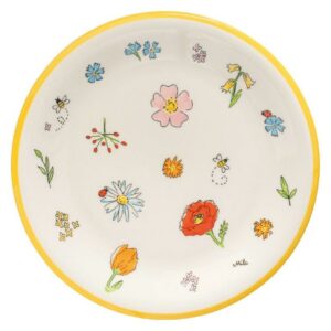 Mila Lovely Flowers - Blümchen Teller - Keramik