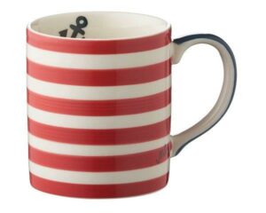 Mila Maritim Becher - 280 ml - Tasse - Henkelbecher - Keramik