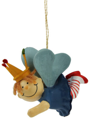 Mila Prinzessin Figur fliegend blau