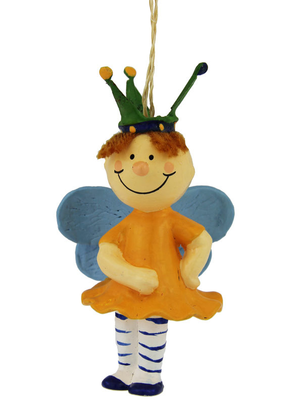 Mila Prinzessin Figur hängend - gelb