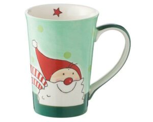 Mila Santa Teebecher - 350 ml - Keramik - Weihnachtsmann Teebecher 81170
