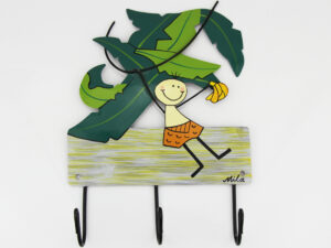 Mila Tarzan - Mila 3er Haken - Tarzan Garderobe - Wandhaken