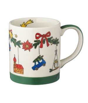 Mila Weihnachtszauber Becher - 280 ml - Keramik - Adventsbecher 80188
