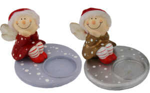 Mila Winterfee Kerzenhalter - winterliche Fee Teelicht