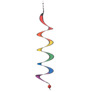 Windspiel Spirale Twister S - Mini Twist Regenbogenfarben