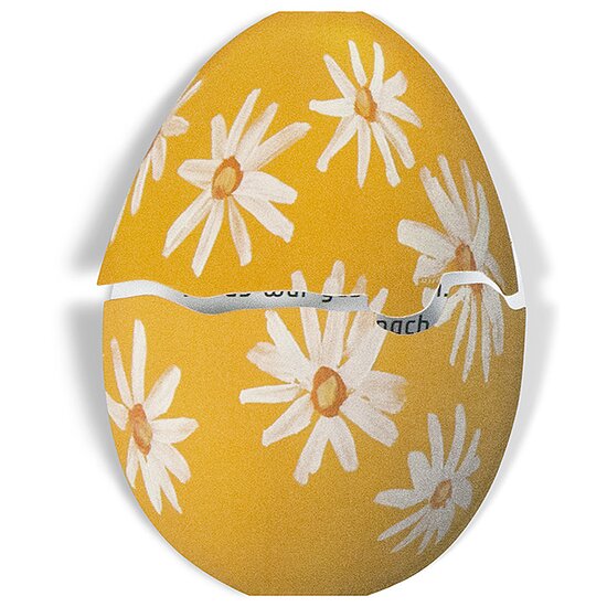 Mein Ostereier-Bastelbogen - Osterbotschaft - Osterei zum Ausmalen