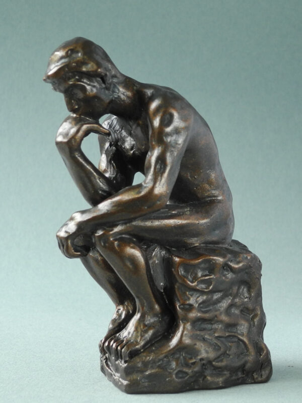 Der Denker Skulptur Pocket Art Rodin "Le Penseur" in Geschenkbox