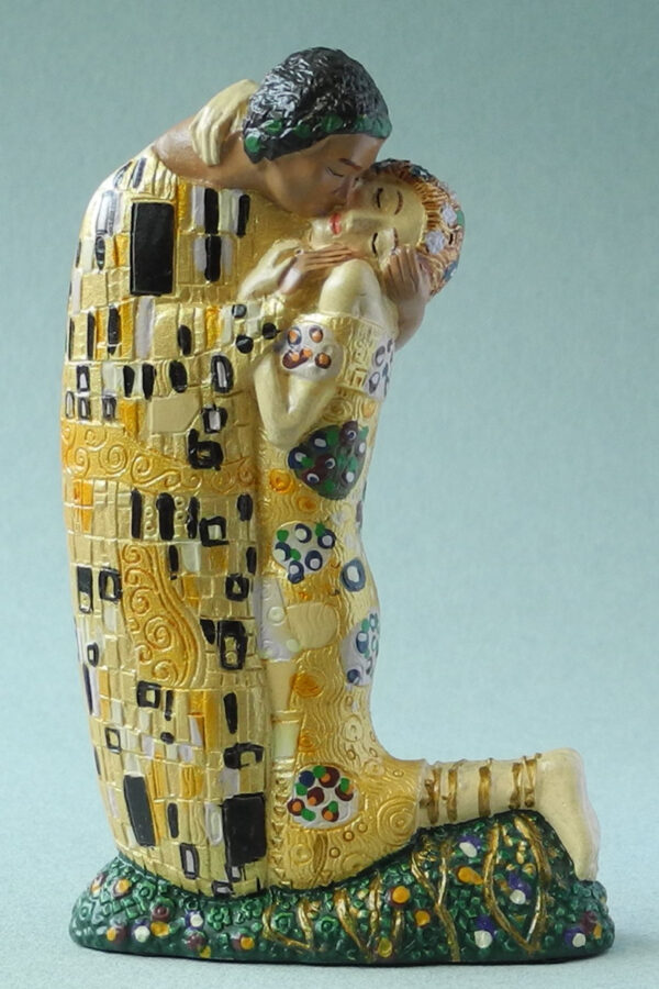 Der Kuss Klimt Skulptur in Geschenkbox - Parastone Miniature Museums Collection