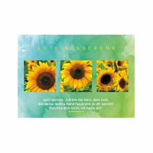 Postkarte Gute Besserung - Gottes Zuspruch nach Jesaja 41,13