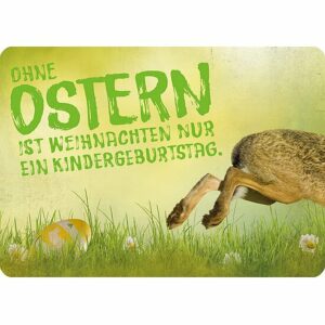 Postkarte Osterbotschaft - 4me Ostern / Weihnachten