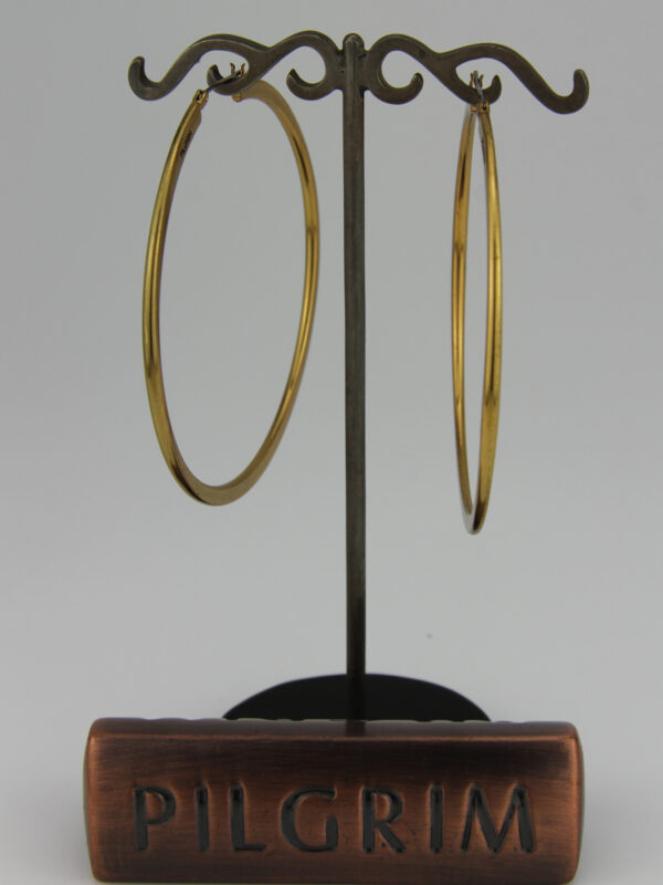 Pilgrim große Creolen in gold
