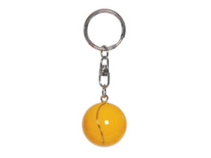 Schlüsselanhänger Tennisball Klangkugel - Taschenanhänger Tennis ø 25mm 421243