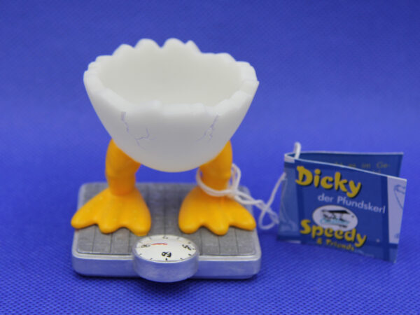 Speedy & Friends Eierbecher Dicky der Pfundskerl - Eierbecher mit Waage -