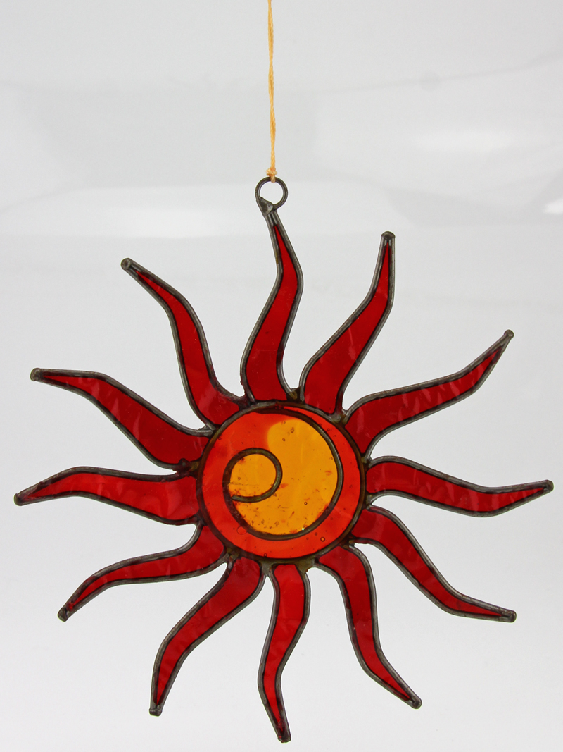 Suncatcher Sonne Fensterhänger 13 cm
