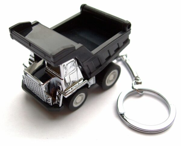 Troika Mini Truck Schlüsselanhänger Kipplader mit Rückzugsmotor