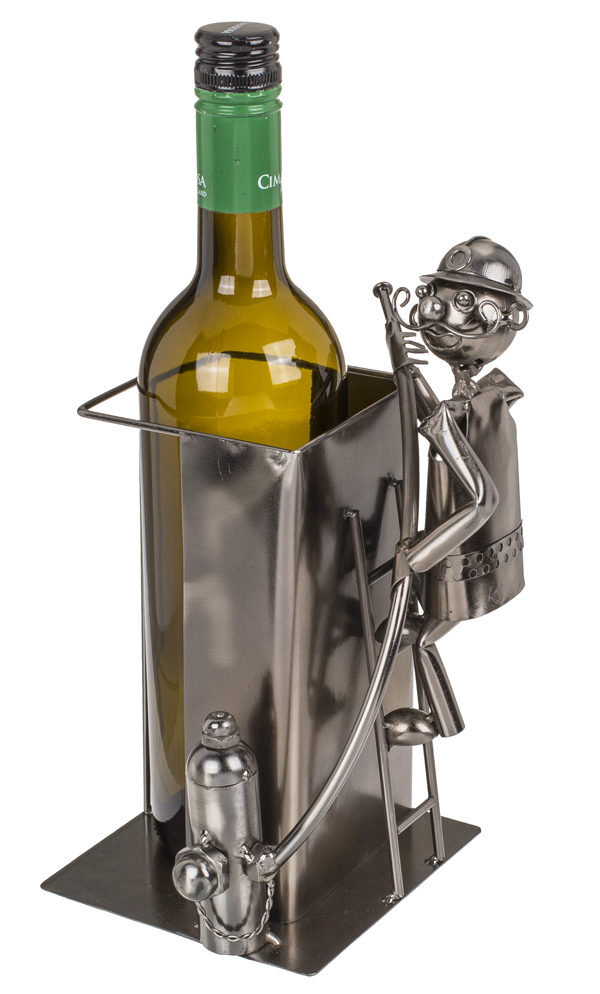 Edelstahl Halterung für Wein CLIMADIFF 3-Flaschen Weinständer Wandhalterung für Designer Weinflaschen Ihre Lieblings-Weinflaschen Werden an der Wand präsentiert! 