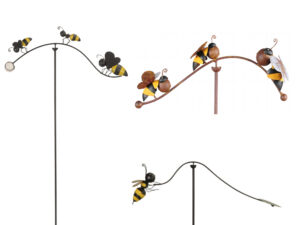 Windspiel Biene – Bienen Balancer Imker Gartenstab